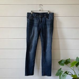 Kut From The Kloth High Rise Jean Straight Dark 8L